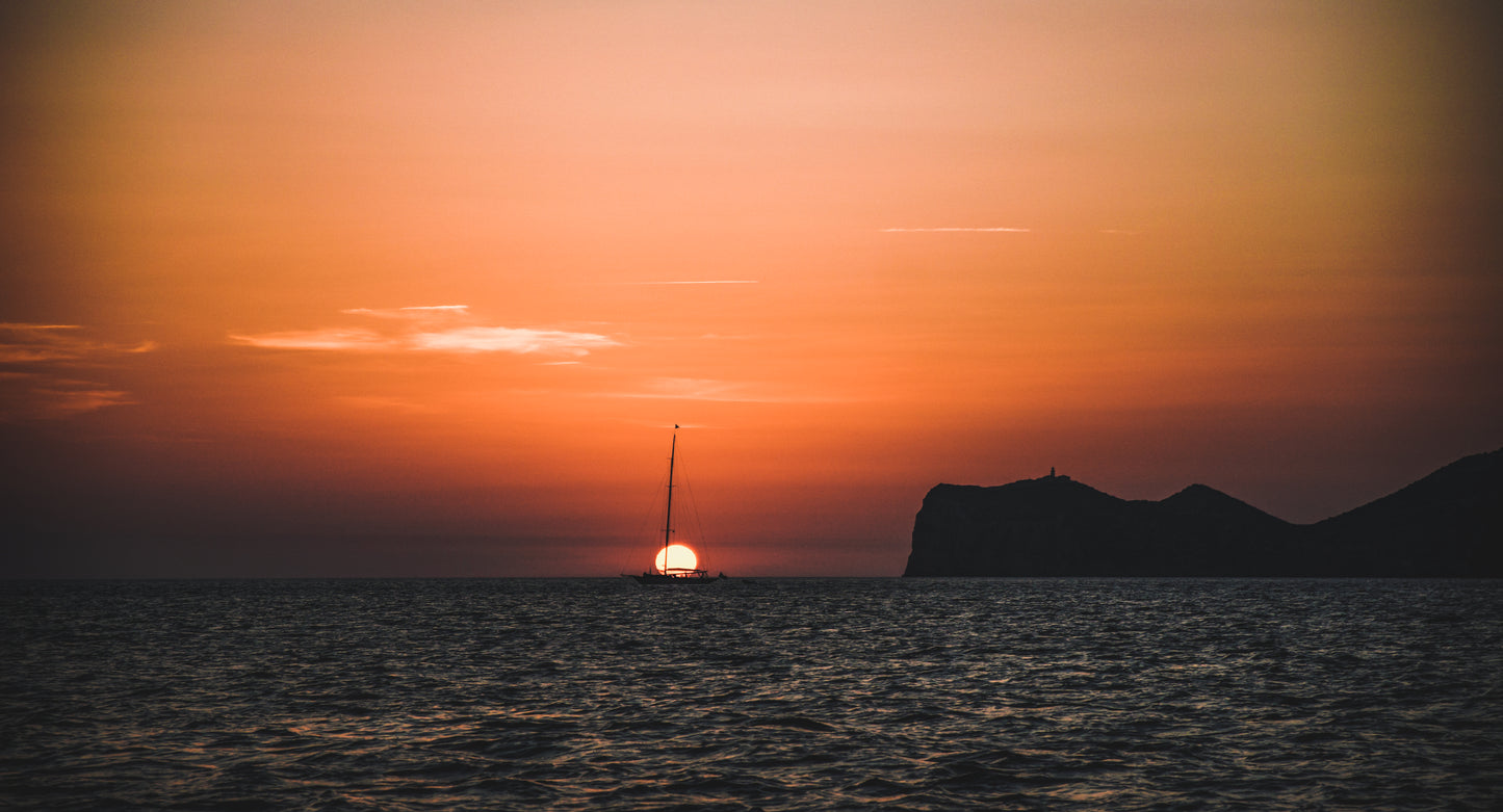 Majorque - Coucher de soleil sur Sa Dragonera