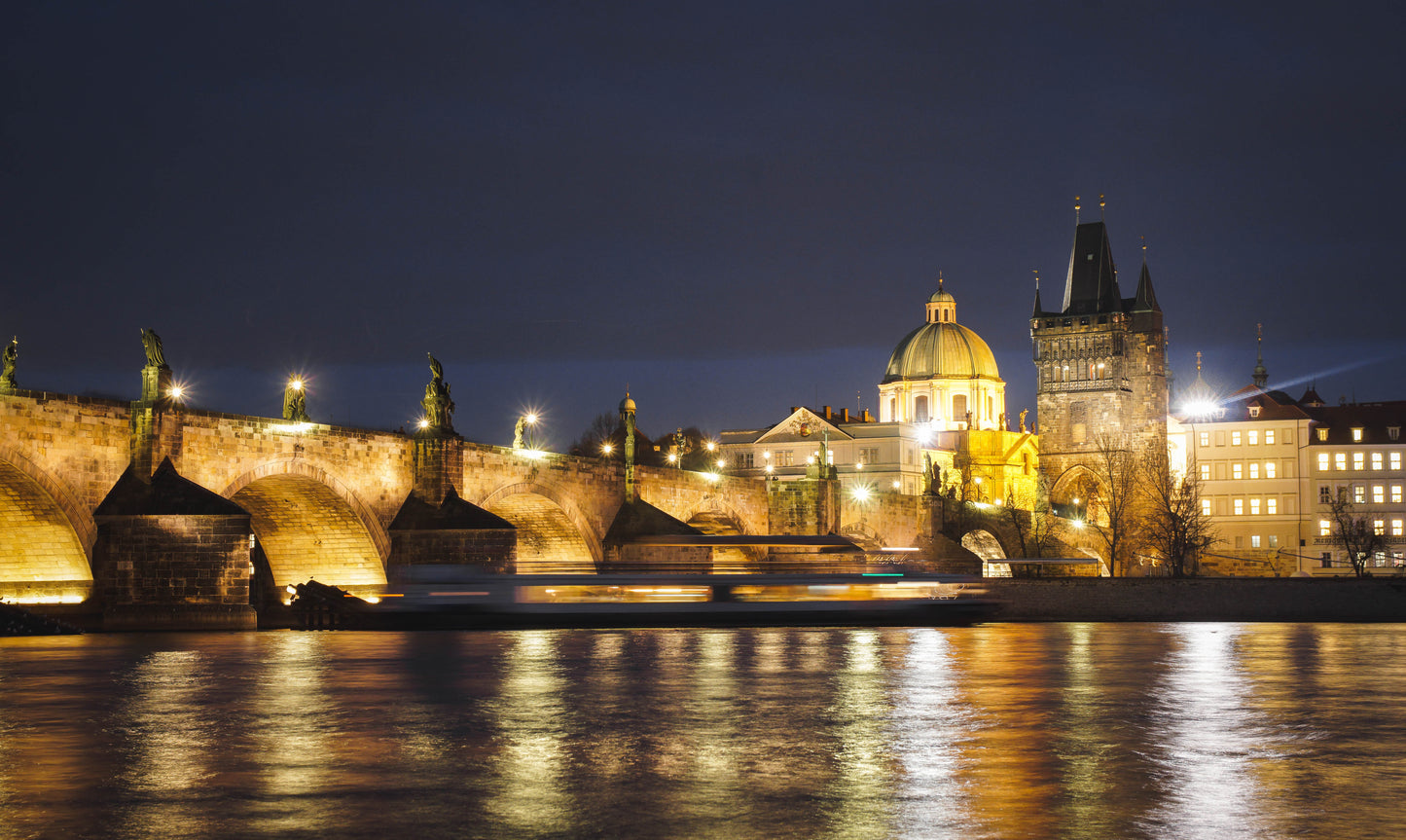 Prague - The city at night