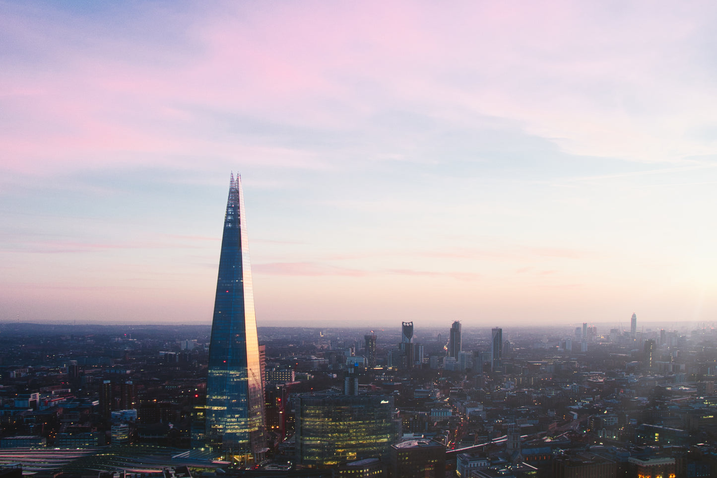 Londres - Vues depuis Sky Garden