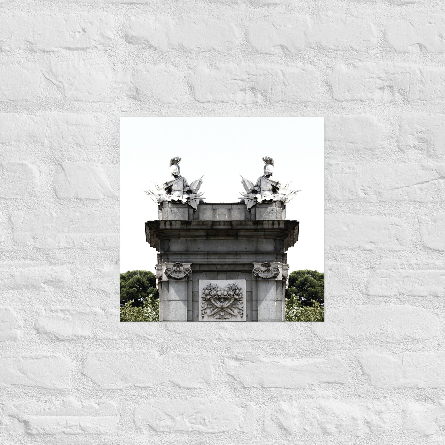 Madrid - Details of the Alcalá Gate