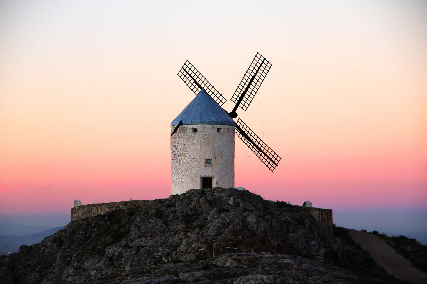 Consuegra - Molino al atardecer