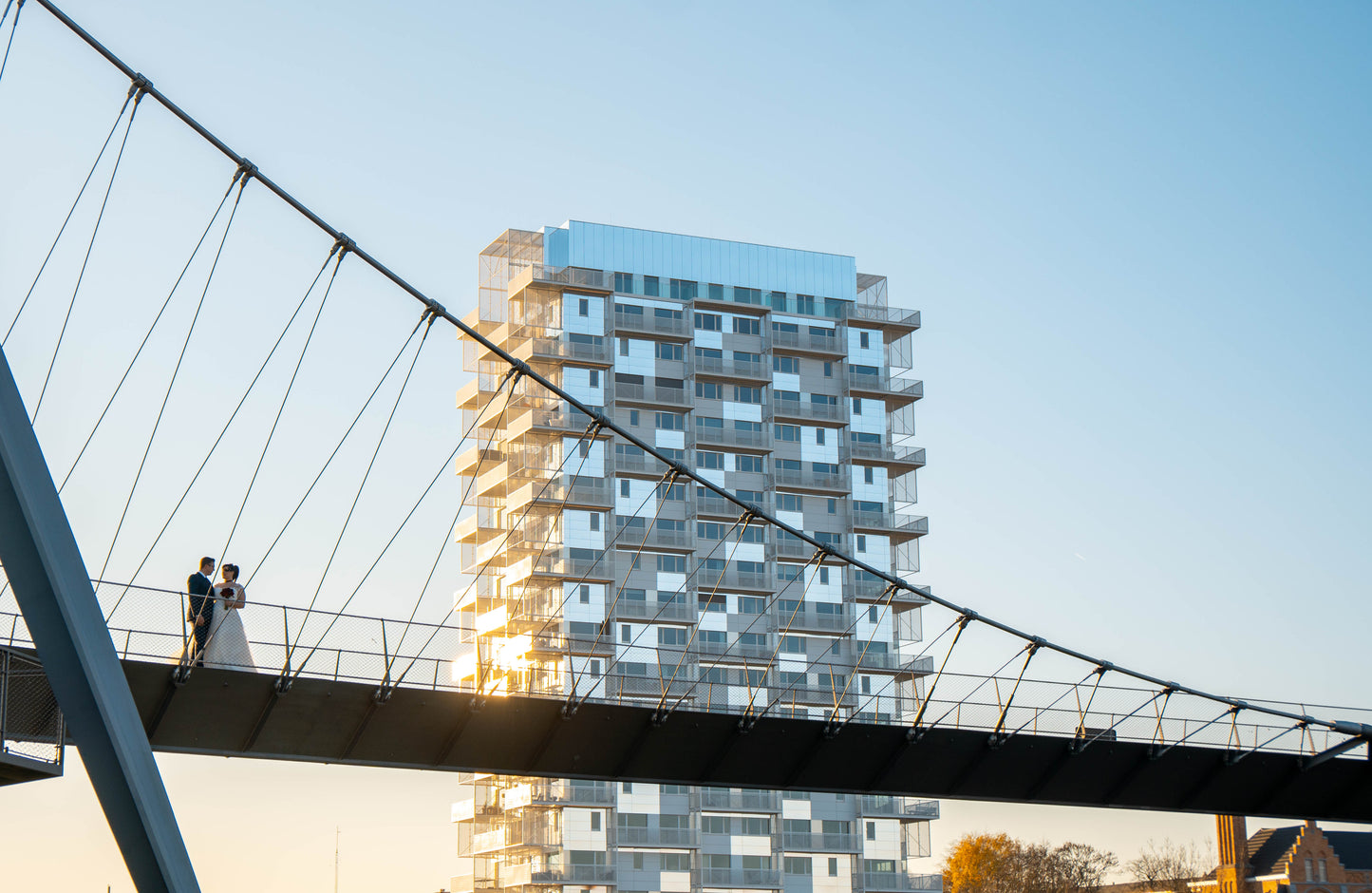 Kortrijk - Novios en el puente