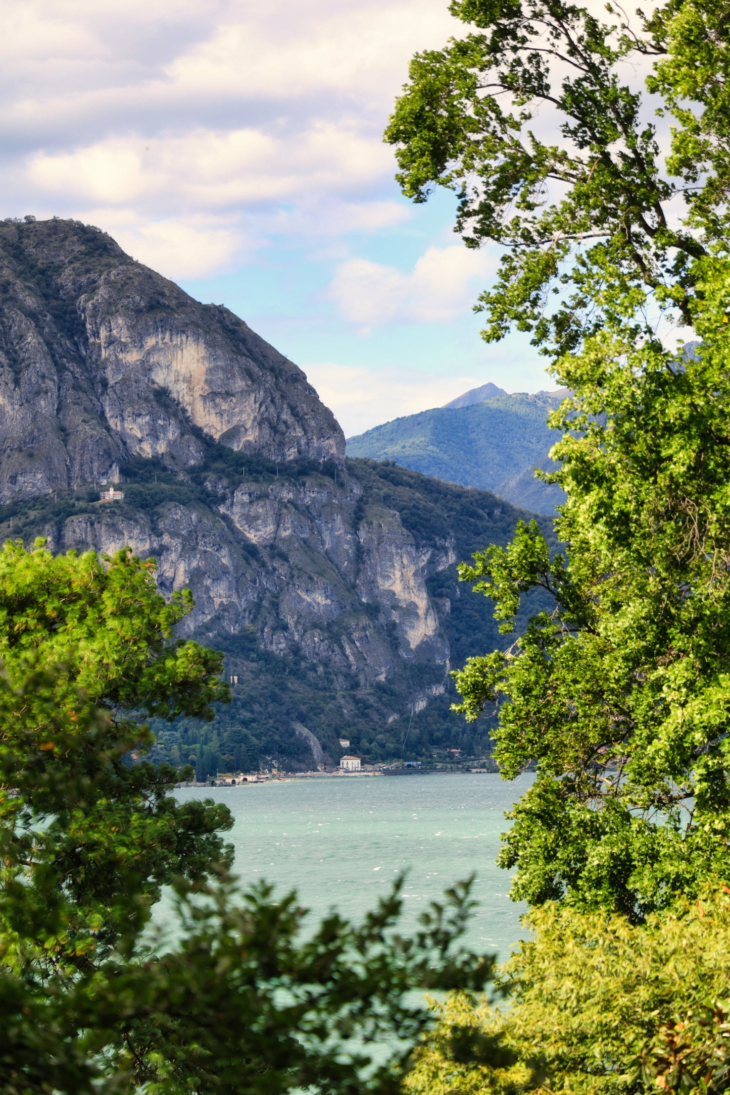 Lago di Como - Entre los árboles