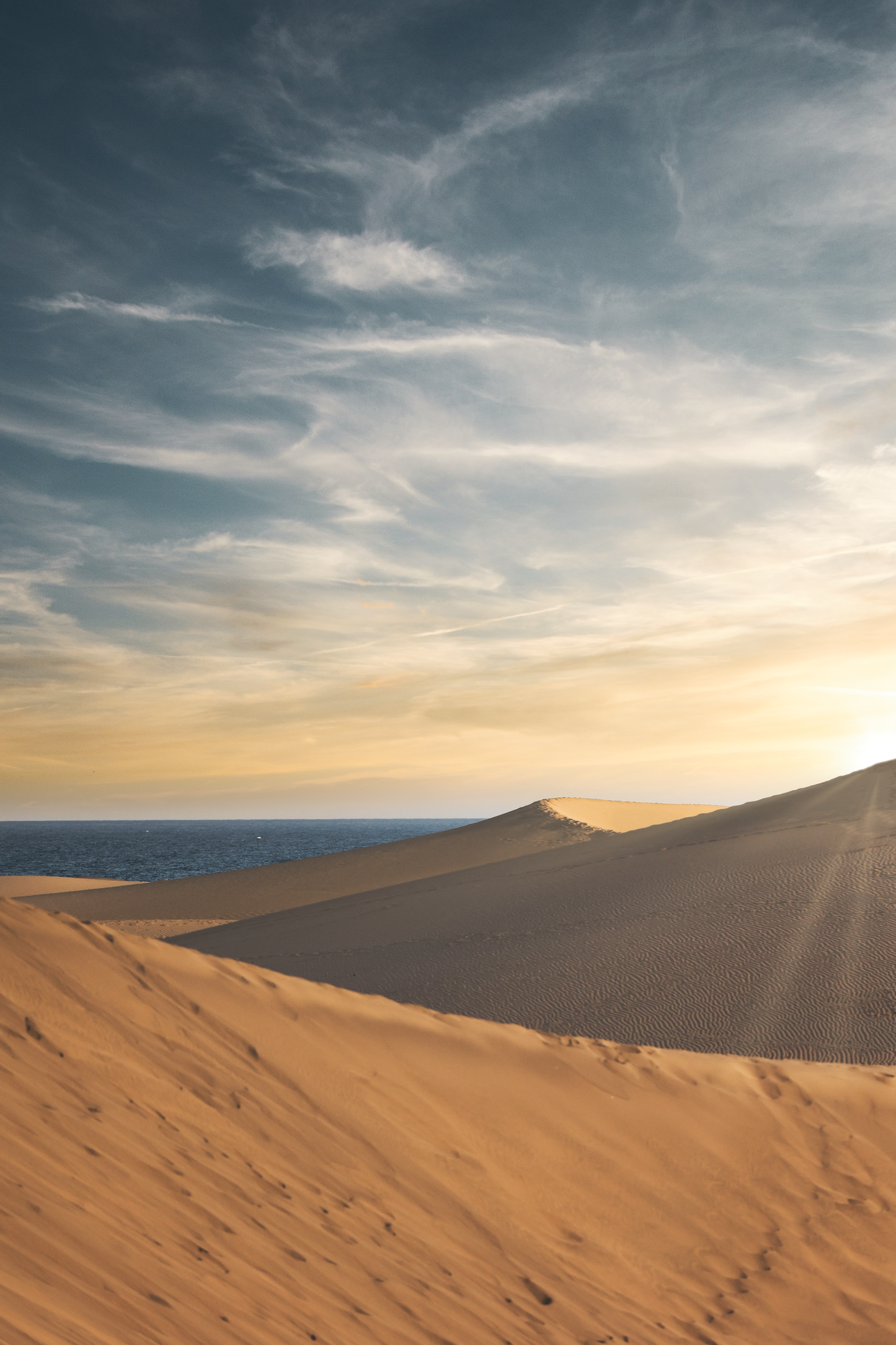 Gran Canaria - Atardecer en Maspalomas